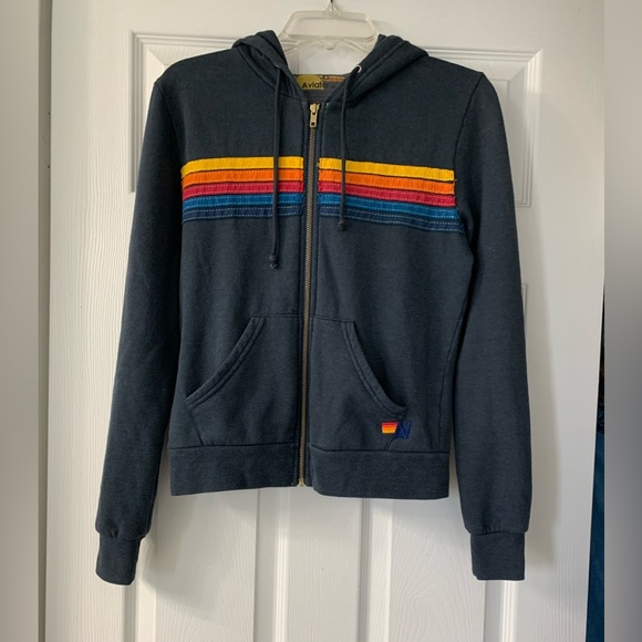 Aviator Nation Zip Up Xs - Picture 1 of 6
